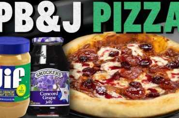 Josh Makes a Peanut Butter and Jelly Pizza | Mythical Kitchen