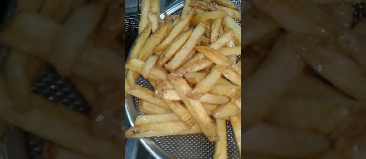 crispy French fries recipe / Homemade =FRIES    -  Vs 500 g....