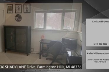 28236 SHADYLANE Drive, Farmington Hills, MI 48336