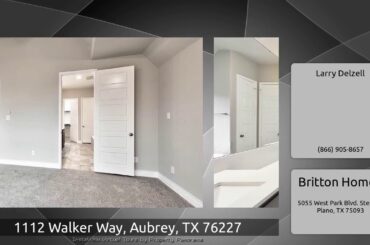 1112 Walker Way, Aubrey, TX 76227