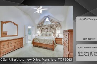 3000 Saint Bartholomew Drive, Mansfield, TX 76063