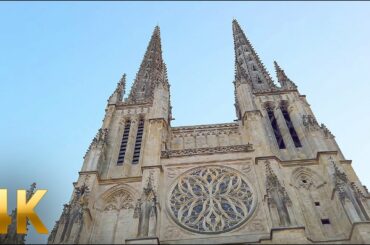 Bordeaux 4k walking tour / st pierre to palais de justice/ Real City Sounds virtual tour
