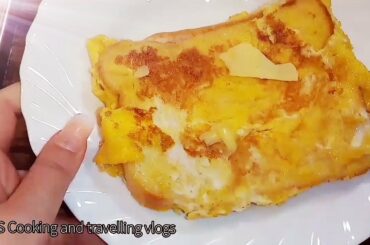 French Toast | Eggs and Cheese Toast | Quick and easy breakfast recipe