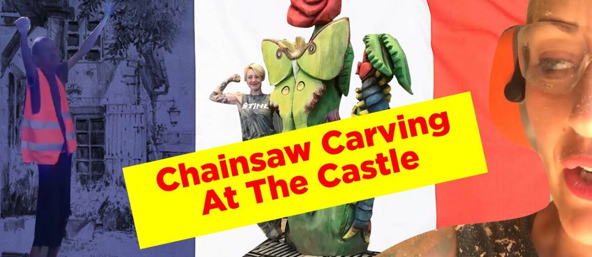 Chainsaw Carving At The Castle
