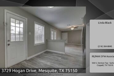 3729 Hogan Drive, Mesquite, TX 75150