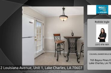 4212 Louisiana Avenue, Unit 1, Lake Charles, LA 70607