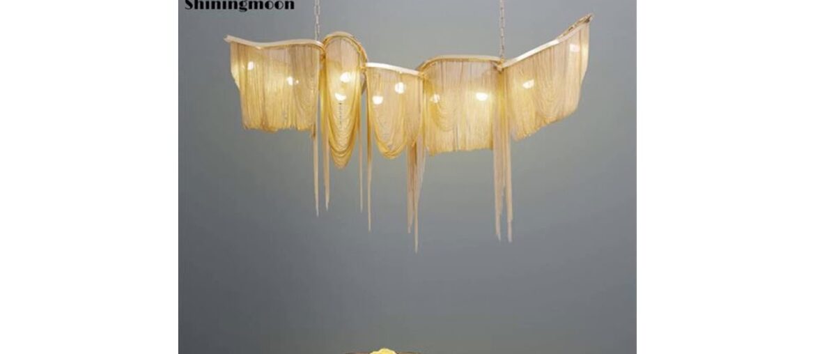 Top French Light Luxury Pendant Lights Modern Creative Art Decor Aluminum LED Dining Room Pendant L