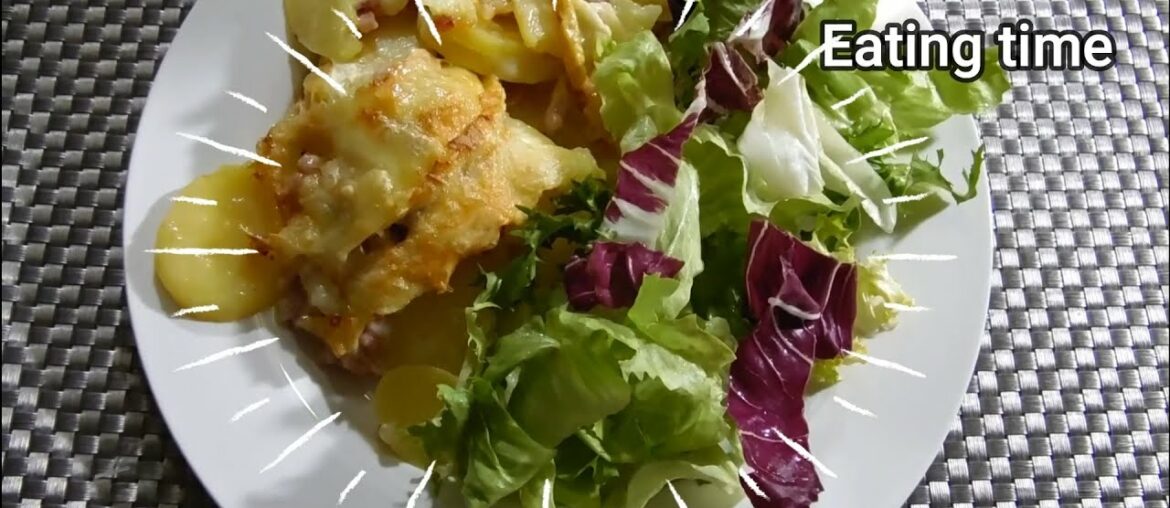 Tartiflette recipe, French-style cheesy potato bake tartiflette recepie