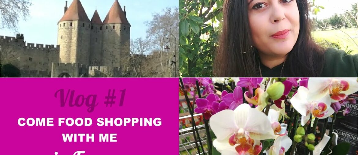 VLOG Behind The Scenes | Come food shopping with me in France! | Vlog No.1 VLOG Behind The Scenes | Come food shopping with me in France! | Vlog No.1