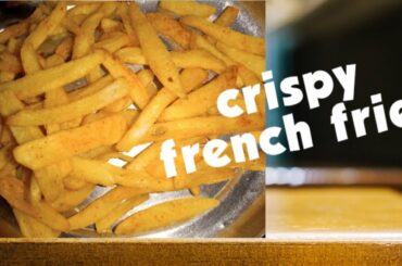 French fries🍟recipe||crispy french fries||restaurant style french fries at home||little Rohit world