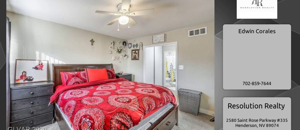 41 LAMB Boulevard, Las Vegas, NV 89110 41 LAMB Boulevard, Las Vegas, NV 89110