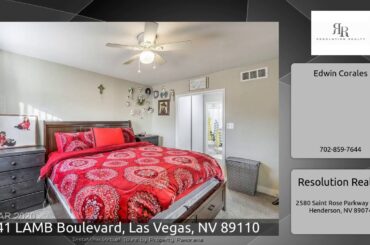 41 LAMB Boulevard, Las Vegas, NV 89110