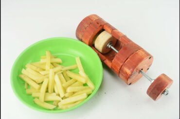 how to make french fries cutters , you can make at home