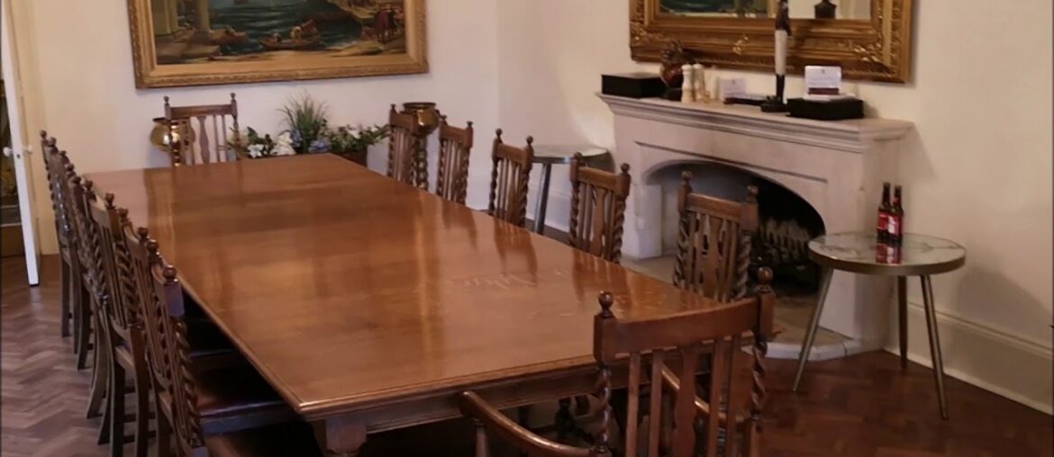 Large Antique Oak Extending Dining Table Maples & Co 14ft Large Antique Oak Extending Dining Table Maples & Co 14ft