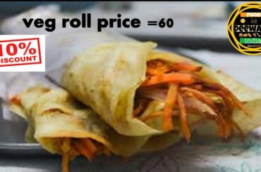 Veg Rolls French fries restaurant At Just 60Rs only