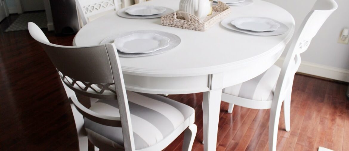 Chalk Paint Kitchen Dining Table