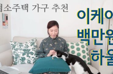 이케아 백만원 하울 - 협소주택 가구 교체 (feat. IKEA 소파, 암체어)