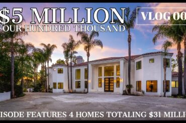 $31million in real estate ~ OUR BEST VLOG YET! (Preview 4 luxury estates in this episode)