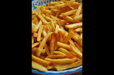 How to Make Crispy French Fries Recipe | Homemade Perfect French Fries Recipe