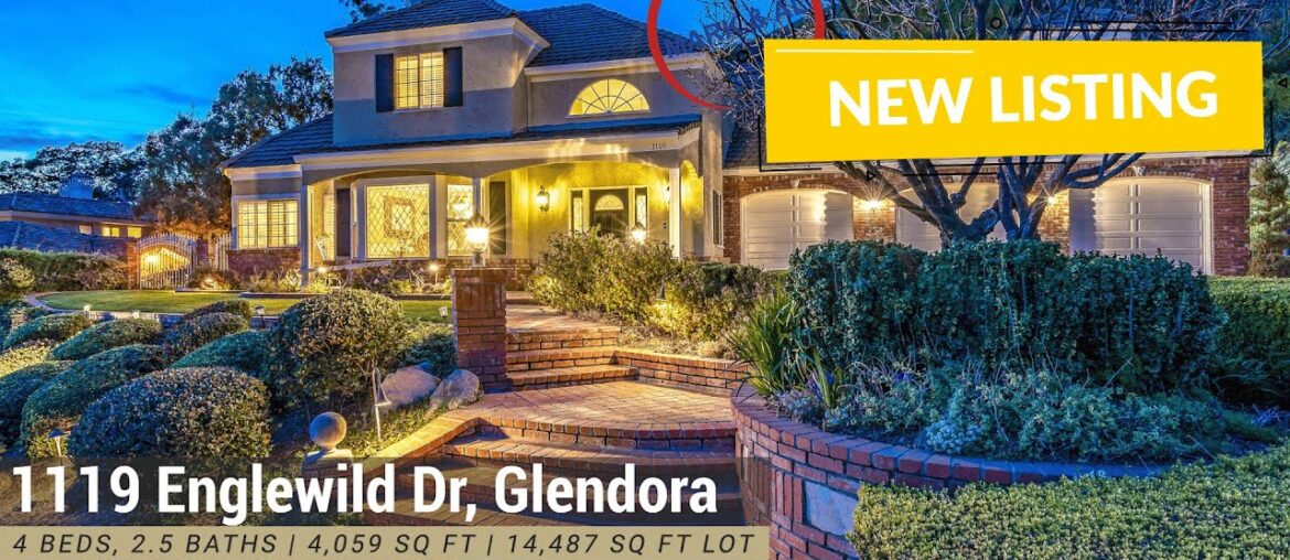 Home for Sale in The Coveted North Glendora Neighborhood: 1119 Englewild Dr, Glendora