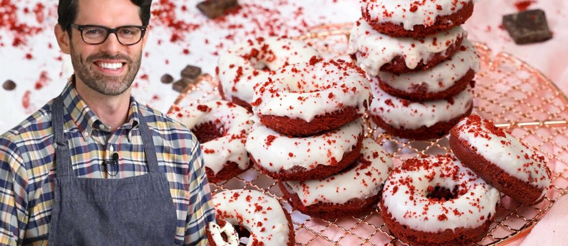 Amazing Red Velvet Donuts Recipe Amazing Red Velvet Donuts Recipe