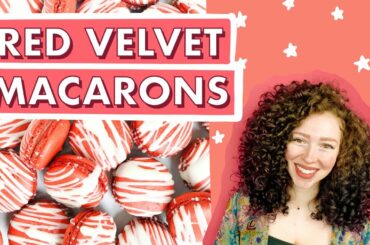 Red Velvet Macaron Recipe | Beginner Step by Step Tutorial (A SIMPLE GUIDE)