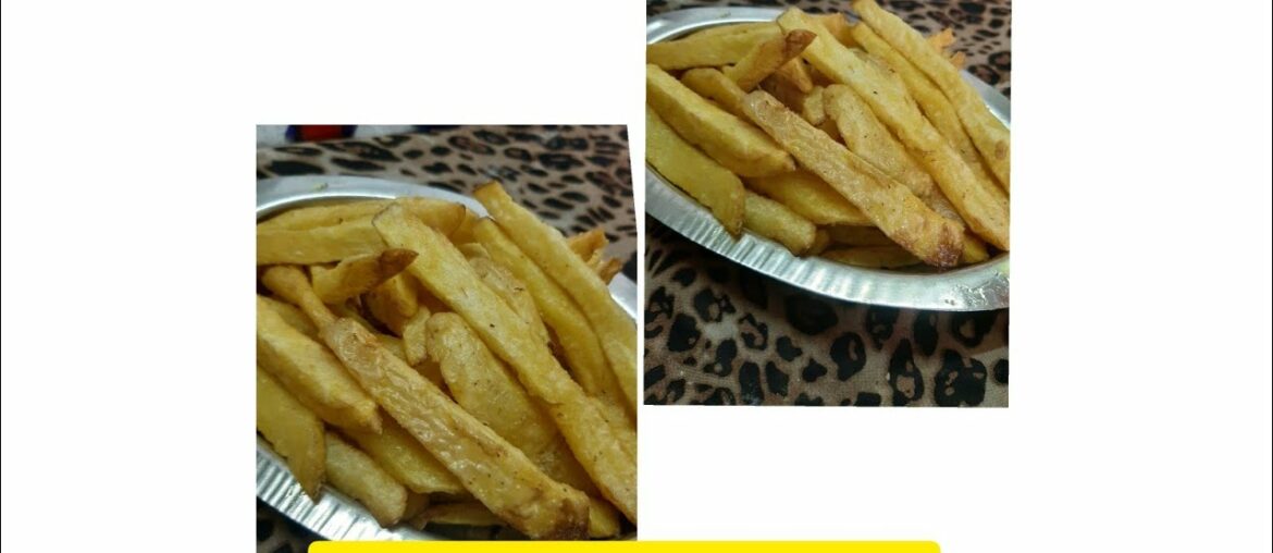 Restaurant style crispy french fries 😋-|quick recipe-| french fries-|zohra's food truck-|