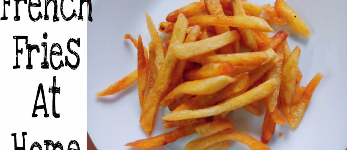 How to make French Fries at home/ Perfect French fries recipe in telugu