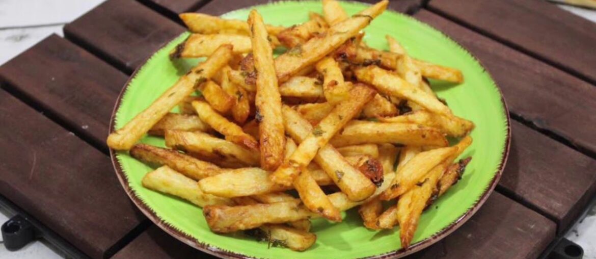 Crispy and Spicy French Fries Recipe/Seasoned French Fries