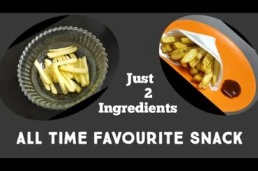 French Fries Recipe|Homemade Crispy French fries🍟- McDonald's style