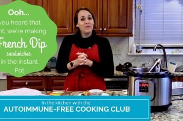 Instant Pot: French Dip Sandwiches (Paleo, Keto)