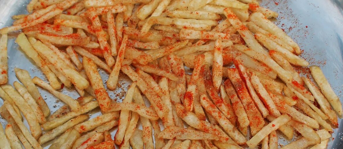 French fries recipe || Home made crispy fries recipe || My village food