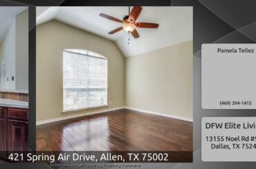 421 Spring Air Drive, Allen, TX 75002