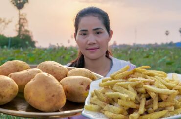 Homemade Crispy French Fries Recipe - McDonald's Style French Fries