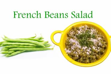 #Episode 71 - फरसबी कोशिंबीर | Farasabi Koshimbir | French beans Salad | Healthy Salad Recipe