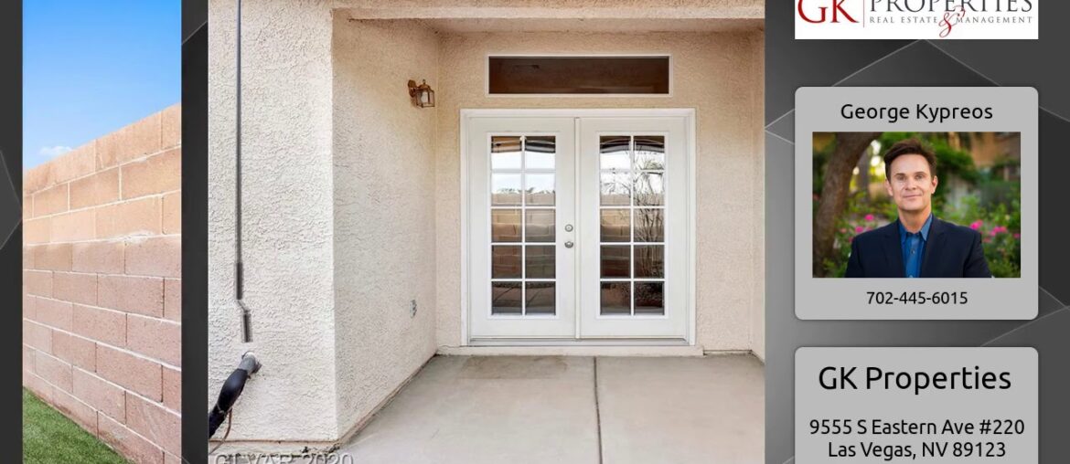 120 TAPATIO Street, Henderson, NV 89074 120 TAPATIO Street, Henderson, NV 89074