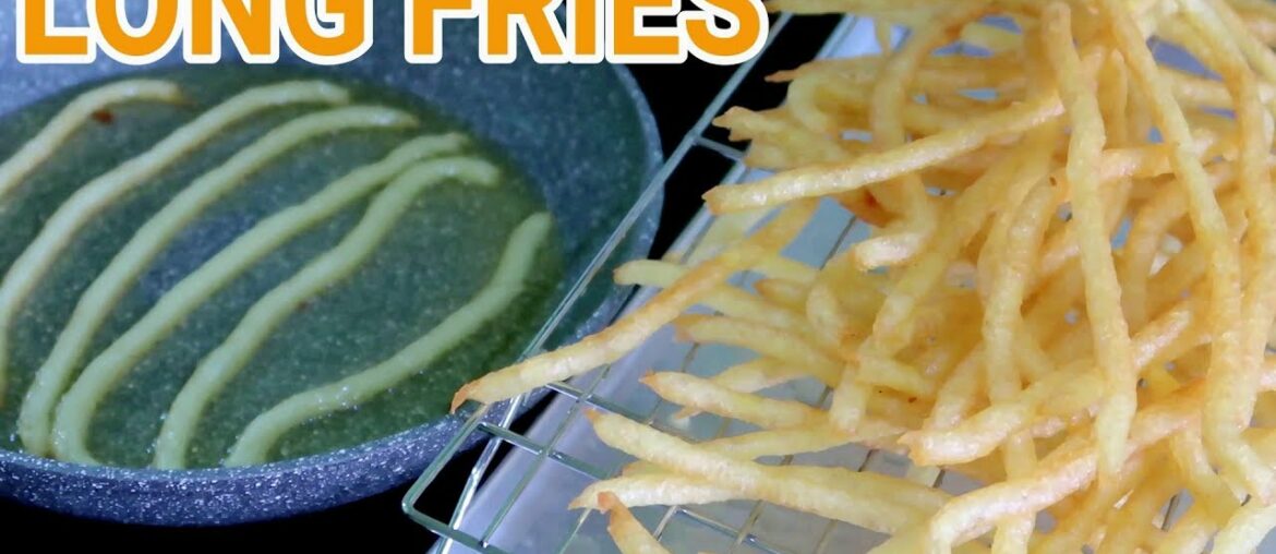 Long Potato Fries l Monster Fries Recipe Long Potato Fries l Monster Fries Recipe