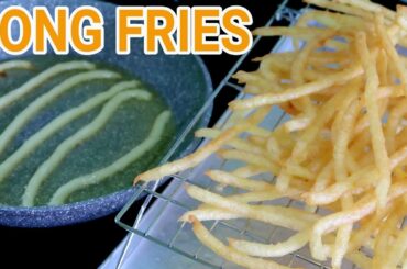 Long Potato Fries l Monster Fries Recipe