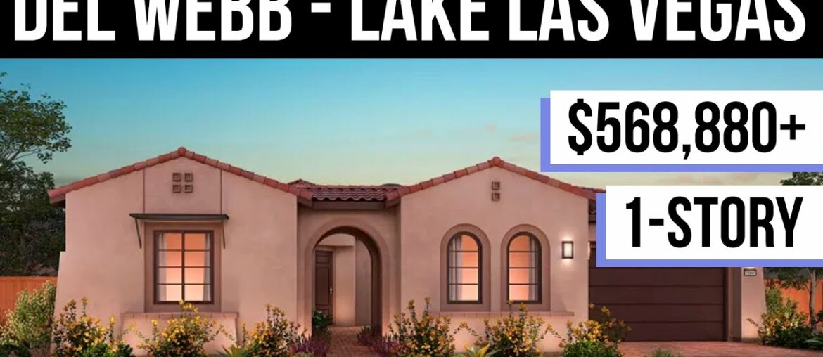 Single Story Home in 55+ Active Adult Community – Del Webb in Lake Las Vegas Single Story Home in 55+ Active Adult Community - Del Webb in Lake Las Vegas