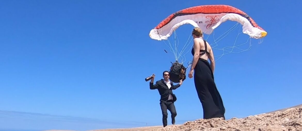 Parapente et Châteauneuf du Pape, Xavier Vignon, Le Pape au Chili Parapente et Châteauneuf du Pape, Xavier Vignon, Le Pape au Chili