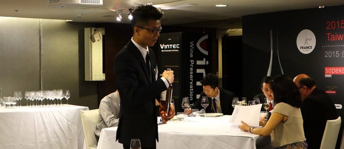 2015 Sopexa Best Sommelier in French Wine Competition- Kenny Lee