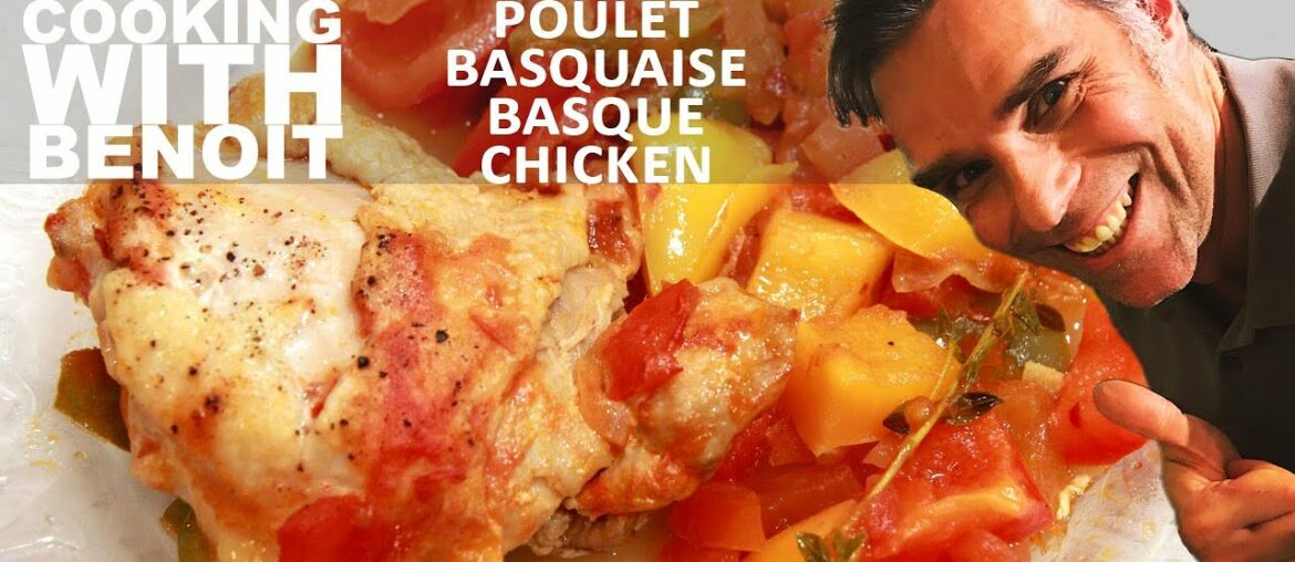 Basque Chicken : French recipe in English (Poulet Basquaise) Basque Chicken : French recipe in English (Poulet Basquaise)