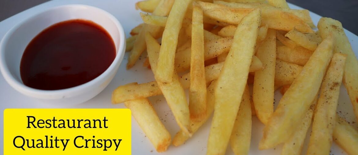 How To Make French Fries At Home | French Fries Recipe In Hindi