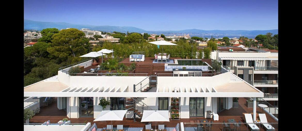 Lateral penthouse at Parc du Cap, The French Riviera Lateral penthouse at Parc du Cap, The French Riviera