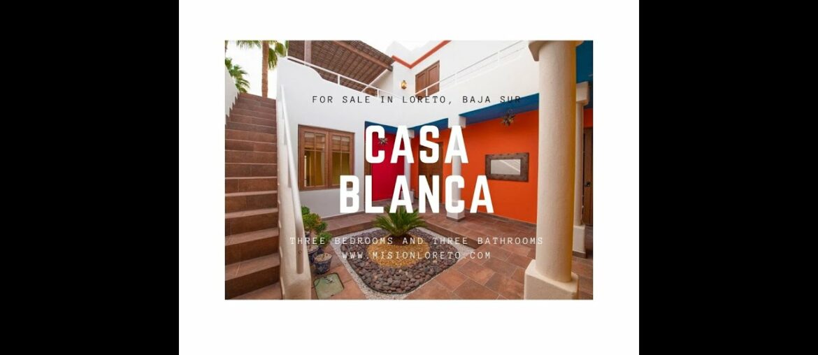 House For Sale in Loreto Bay, Baja California. Casa Blanca is a beautiful 3bed/3bath home in Loreto House For Sale in Loreto Bay, Baja California. Casa Blanca is a beautiful 3bed/3bath home in Loreto