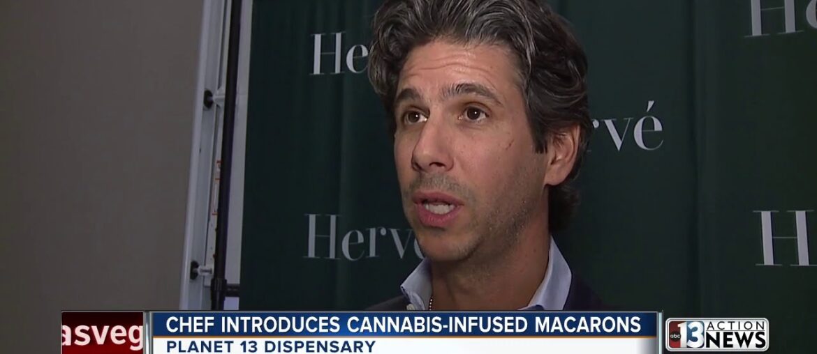 Herve macarons at dispensary