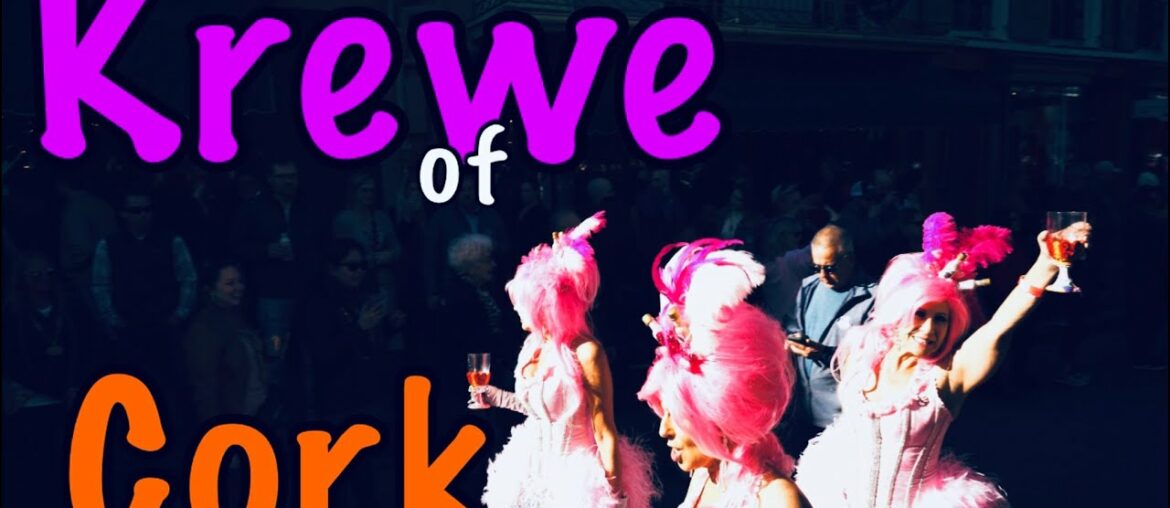Krewe of Cork Mard Gras Parade New Orleans French Quarter Feb.14th, 2020 Valentines Day