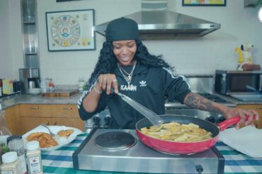Kaash Paige Chefs Up Chicken Tenders & Fries | Follow My Recipe™