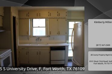 2625 S University Drive, F, Fort Worth, TX 76109