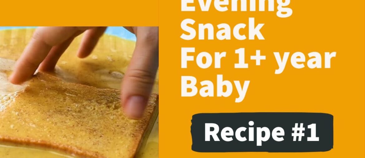 Classic French Omelette | Toddlers Evening Snack | 1 year baby | THE MOMS AVENUE